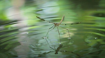 Wall Mural - water strider wallpaper