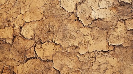 Poster - Cork paper texture with a rough, uneven surface, ideal for eco-friendly product packaging or natural themes