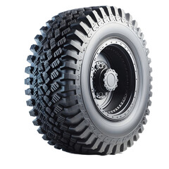 tire isolated on transparent background 