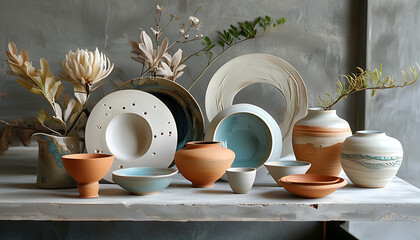 Uncover the beauty of natural elements in ceramic art and explore the charm of replicated spaces