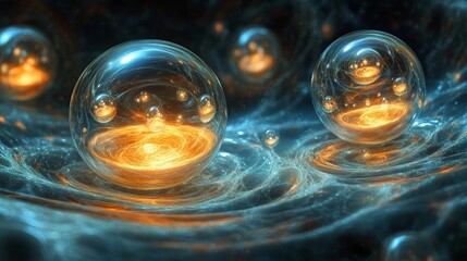 Poster - Exploration of multidimensional strings and the fabric of theoretical physics in a vivid cosmic landscape