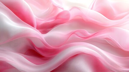 Abstract liquid smoke background. white and pink color ink dynamic motion background