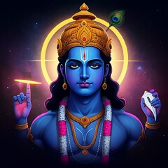 Poster - Lord Vishnu