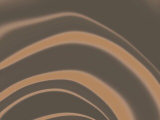 Sticker - A brown and tan swirl pattern with a dark brown background