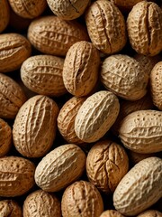 Wall Mural - Close-up of peanuts.