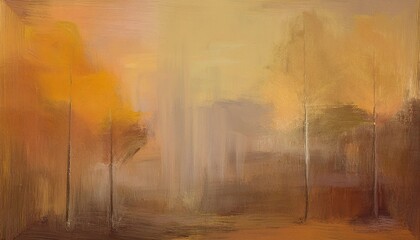 abstract background texture in warm autumn colors , oil painting.