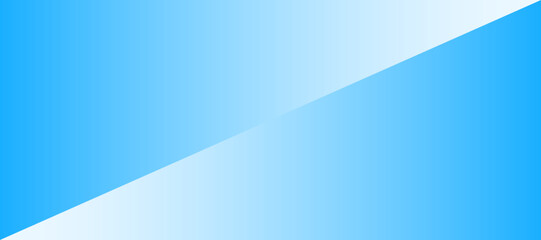 Poster - Light blue and white diagonal background, light gradient color style