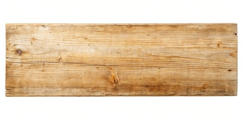 Wall Mural - Wood texture of plank isolated on white background with natural patterns