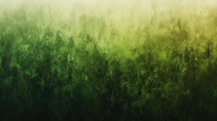 Canvas Print - Abstract Green Forest