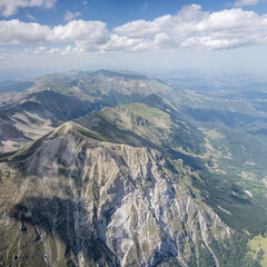 Vettore peak and Sibillini range, Italy