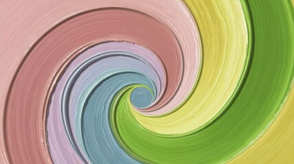 Wall Mural - abstract colorful background with spiral