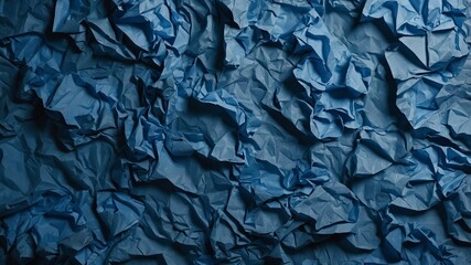 Poster - crumpled paper background