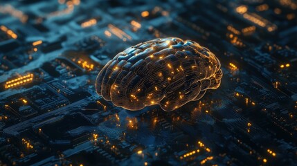 Poster - Artificial Intelligence: Brain on a Circuit Board