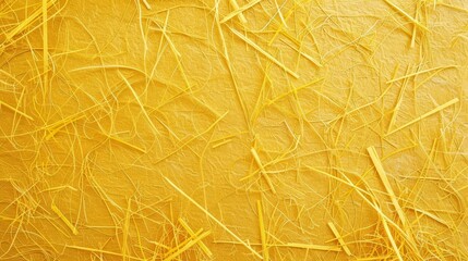 yellow cardboard texture with visible fibers abstract paper background