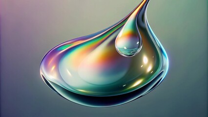 abstract background with water drop