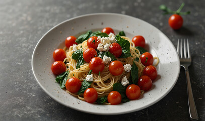 Wall Mural - spaghetti with new style 