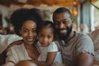 © Valentin - A Joyful Family Moment Captured in a Cozy Setting
