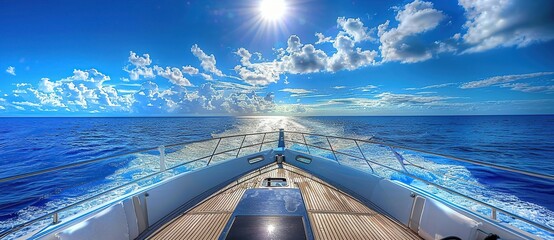 Canvas Print - Sailing on a Sunny Day