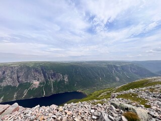 View of the peak at gros morne