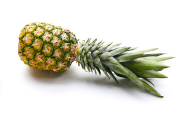 Fresh ripe pineapple, juicy tropical fruit