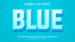 © mawan02 - blue editable text effect