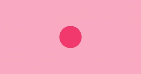Wall Mural - abstract loop geometric animation with circle. simple loop animation for transition, loader, intro o