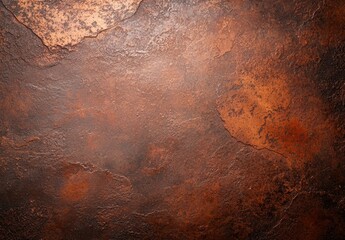 Canvas Print - Rustic copper metal texture background