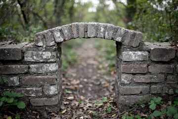 Poster - Archway in the forest