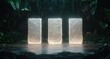 © Balaraw - Glowing stone monoliths in a lush tropical jungle