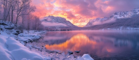Winter Wonderland Sunrise