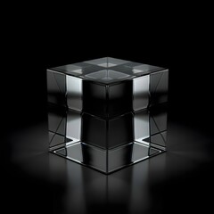 Wall Mural - abstract cube background