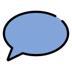 Poster - chat bubble icon