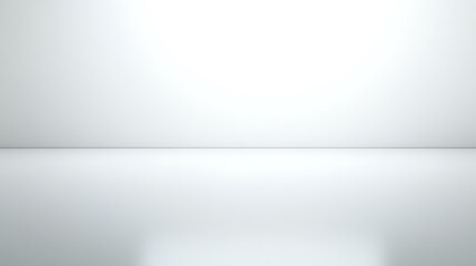 White Background with a Horizontal Line Separating Two Gradient Surfaces