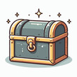© ZulHaq - Treasure  chest cartoon illustration