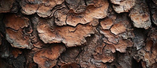 Poster - Close-up of a Tree Bark Texture