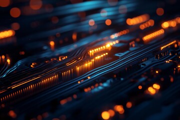 Poster - High-Performance Data Center and Network Devices, abstract, technology, data center, network, fiber optic, digital, futuristic, data flow