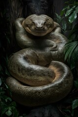 Anaconda in the tree