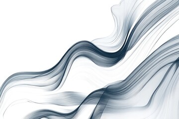 Fototapete - Elegant abstract lines create a flowing design, perfect for backgrounds, wallpapers, and modern artwork.