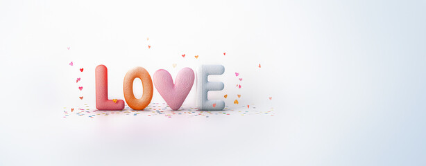 Sticker - Romantic Design Background