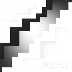 Poster - graphic geometric triangle overlap vector layer background for text and message design
