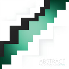 Poster - graphic geometric triangle overlap vector layer background for text and message design
