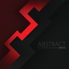 Poster - graphic geometric triangle overlap vector layer background for text and message design
