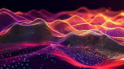 Digital background perfect for tech processes	