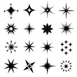 © MDMASUD - Star collection. Different stars set. Vector illustration
