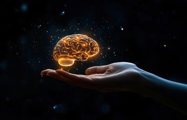 Poster - Digital Brain In Hand