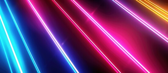 Wall Mural - Abstract Neon Lights