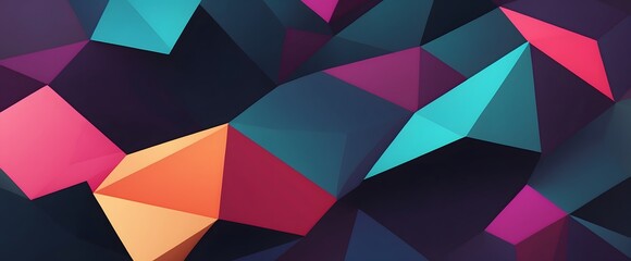 abstract polygon pattern background