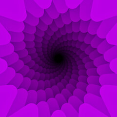 hypnotic spiral background, optical illusion of chaos, with a stylized design, captivates the eye in this image