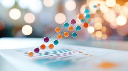 Poster - A series of graphs and charts representing experimental data, highlighting the visual interpretation of scientific findings.