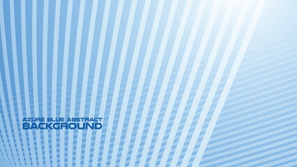 Wall Mural - Azure Blue abstract background with curve line for backdrop or presentation